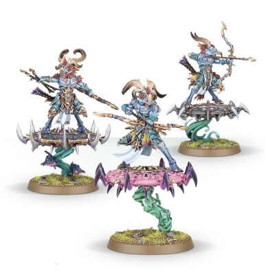 Ігровий набір Warhammer AGE SIGMAR - DISCIPLES OF TZEENTCH: SPEARHEAD: TZAANGOR WARFLOCK детальное изображение Тзинчиты Хаос
