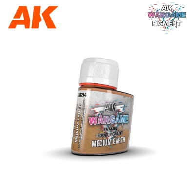 MEDIUM EARTH – ENAMEL LIQUID детальное изображение Смывки – AK WARGAME SERIES Weathering