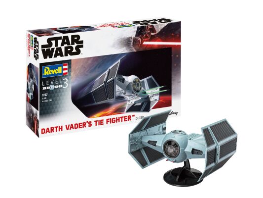 Star Wars. Spaceship Darth Vader's TIE Fighter детальное изображение Star Wars Космос