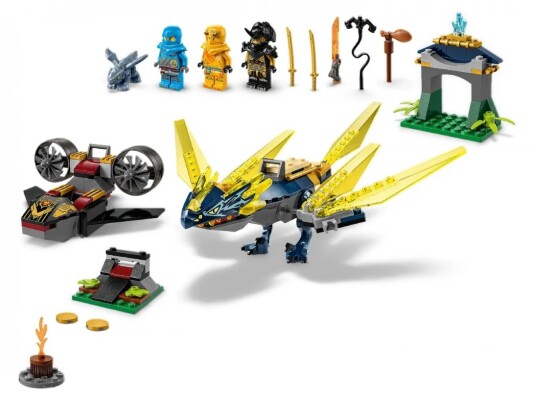 Конструктор LEGO NINJAGO Битва дракончиків Нії та Аріна 71798 детальное изображение NINJAGO Lego