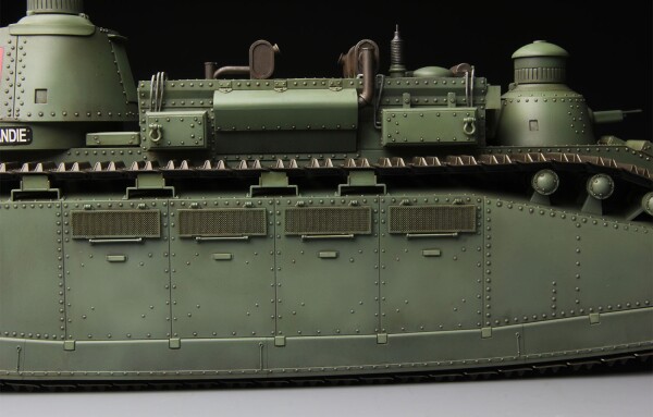 Збірна модель 1/35 Французький надважкий танк CHAR 2C Meng TS-009 детальное изображение Бронетехника 1/35 Бронетехника