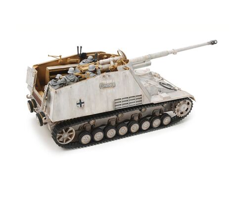 Сборная модель 1/35 Немецкий истребитель танков NASHORN Тамия 3535 детальное изображение Бронетехника 1/35 Бронетехника