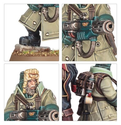 Ігровий набір Warhammer 40000 - ASTRA MILITARUM: CIAPHAS CAIN детальное изображение Имперская Гвардия Армии Империума