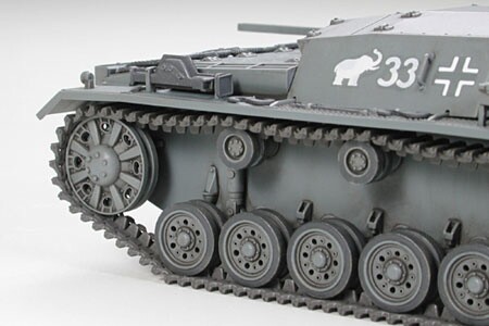 Scale plastic model 1/48 German Self-propelled gun Sturmgeschütz III Ausf. B Tamiya 32507 детальное изображение Бронетехника 1/48 Бронетехника