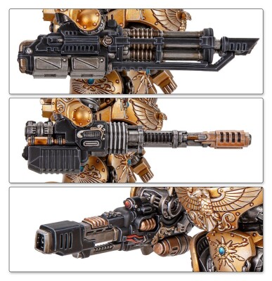 Игровой набор Warhammer 40000 - HORUS HERESY: CUSTODES - TELEMON HEAVY DREADNOUGHT детальное изображение Ересь Хоруса WARHAMMER 40,000