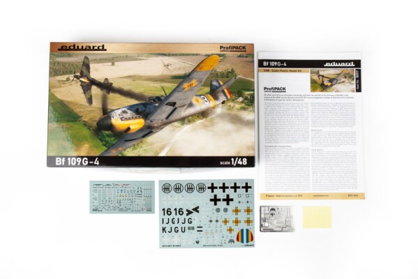 Збірна модель 1/48 Літак Bf 109G-4 Eduard 82117 детальное изображение Самолеты 1/48 Самолеты