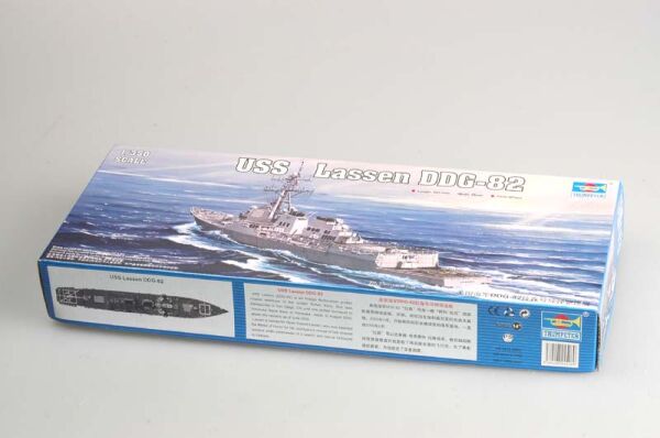 Scale model 1/350 USS Lassen DDG-82 Trumpeter 04526 детальное изображение Флот 1/350 Флот