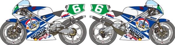 Збірна модель 1/12 Мотоцикл Honda NSR250 Ajinomoto Tamiya 14110 детальное изображение Мотоциклы Гражданская техника