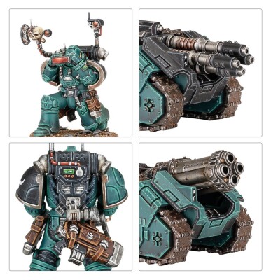 Игровой набор Warhammer 40000 - THE HORUS HERESY: LEGIONES ASTARTES - RAPIER LASER DESTROYER детальное изображение Ересь Хоруса WARHAMMER 40,000