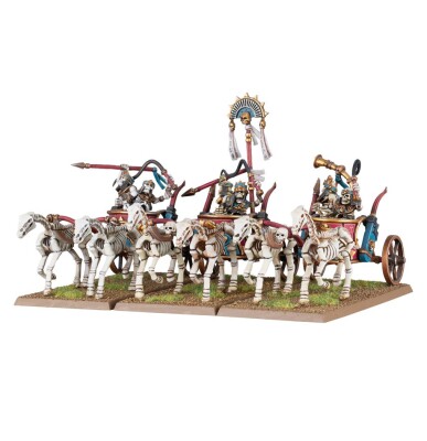 TOMB KINGS OF KHEMRI: SKELETON CHARIOTS детальное изображение THE OLD WORLD WARHAMMER Age of Sigmar