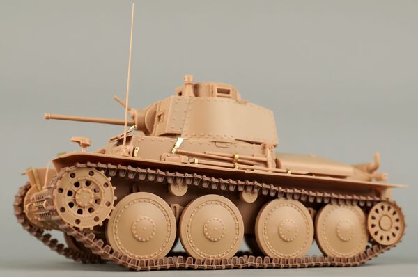 Збірна модель танка Pzkpfw 38(t) Ausf.E/F детальное изображение Бронетехника 1/16 Бронетехника