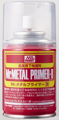 Mr.metal primer spray/ Грунт в аерозолі для металевих деталей детальное изображение Краска / грунт в аэрозоле Краски