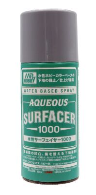 Mr.Aqueous Surfacer 1000 / Грунт на водной основе в аэрозоле  детальное изображение Краска / грунт в аэрозоле Краски