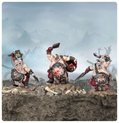 Ігровий набір Warhammer AGE OF SIGMAR - OGOR MAWTRIBES - CLEAVERS детальное изображение Племена Огров Разрушение