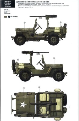 Сборная модель 1/35 Американский автомобиль повышенной проходимости Willys MB Менг VS-011 детальное изображение Автомобили 1/35 Автомобили