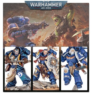 Ігровий набір Warhammer 40000 - GETTING STARTED WITH SPACE MARINES (ENG) детальное изображение Игровые наборы WARHAMMER 40,000