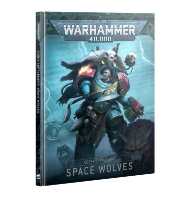Книга Warhammer 40000 - CODEX SUPPLEMENT - SPACE WOLVES (ENG) детальное изображение Кодексы и правила Warhammer Художественная литература