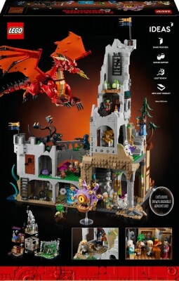 Конструктор LEGO Ideas Dungeons &amp; Dragons: сказка о красном драконе 21348 детальное изображение Lego 