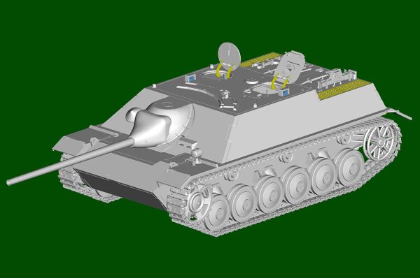 Збірна модель німецького танка JagdPanzer III/IV (Long E) детальное изображение Бронетехника 1/35 Бронетехника