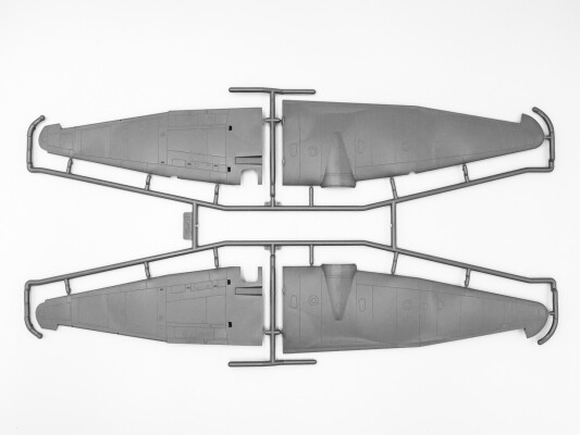 Сборная модель 1/48 Истребитель Ju-88A-8 Параван ICM 48230 детальное изображение Самолеты 1/48 Самолеты