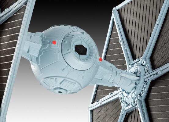 Сборная модель 1/110 истребитель TIE Fighter Revell 03605 детальное изображение Star Wars Космос