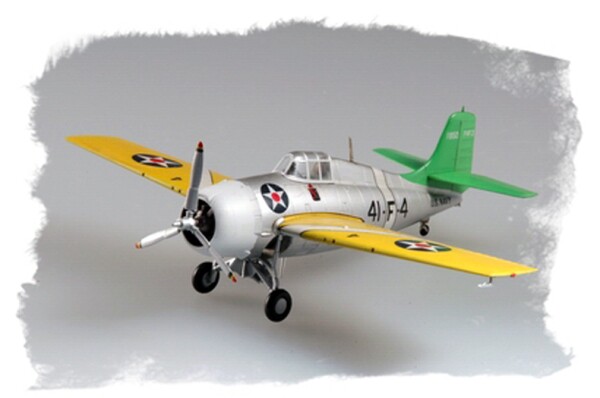 Сборная модель 1/72  Американский истребитель F4F-3  &quot;Wildcat&quot; ХоббиБосс 80219 детальное изображение Самолеты 1/72 Самолеты