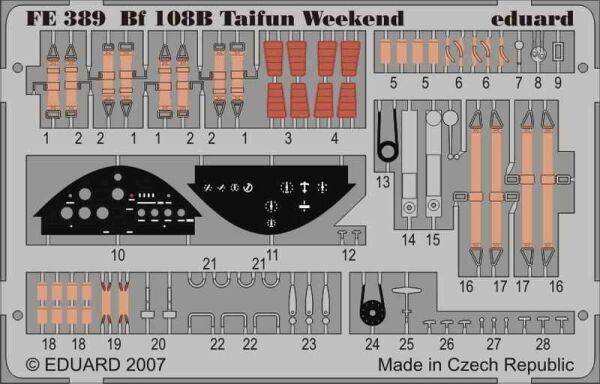 Bf 108B Taifun Weekend детальное изображение Фототравление Афтермаркет