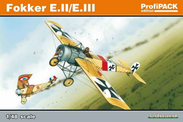 FOKKER E.III детальное изображение Самолеты 1/48 Самолеты