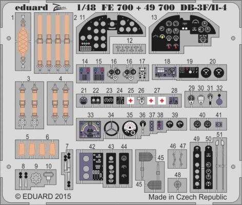 DB-3F/II-4 S.A. детальное изображение Фототравление Афтермаркет