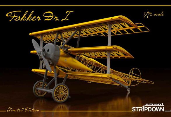 Fokker Dr.I STRIPDOWN детальное изображение Самолеты 1/72 Самолеты
