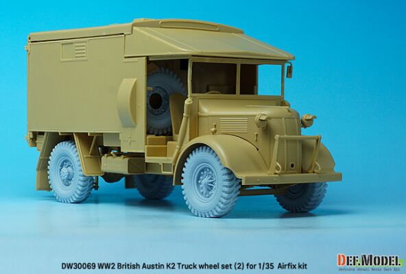 WW2 British Austin K2 Truck -India детальное изображение Смоляные колёса Афтермаркет