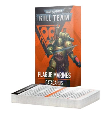 KILL TEAM DATACARDS: PLAGUE MARINES (ENG) детальное изображение Kill Team WARHAMMER 40,000