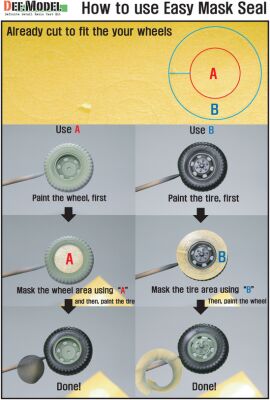 Technical Pick Up Truck Sagged wheel set ( for Meng 1/35) детальное изображение Смоляные колёса Афтермаркет