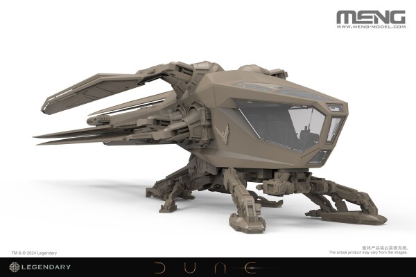 Збірна модель 1/72 Dune Atreides Ornithopter Meng DS-007 детальное изображение Фантастика Космос