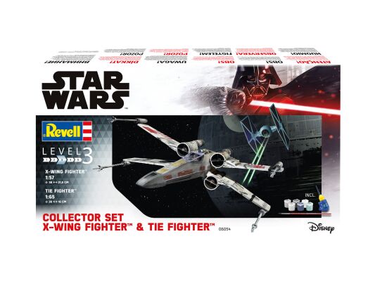 Gift Set X-Wing Fighter + TIE Fighter детальное изображение Star Wars Космос