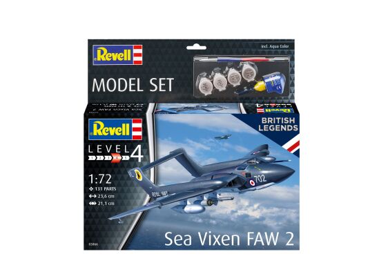 Model Set British Legends: Sea Vixen FAW 2 детальное изображение Самолеты 1/72 Самолеты