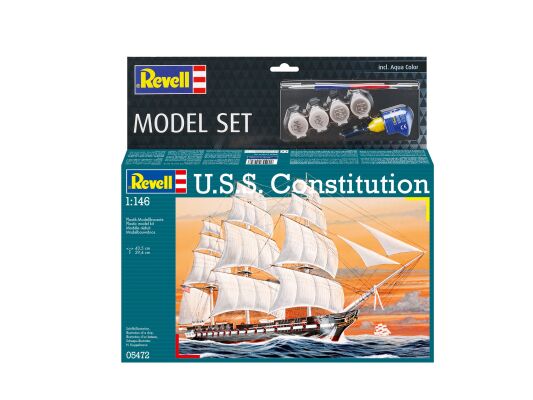 Model Set USS Constitution детальное изображение Парусники Флот