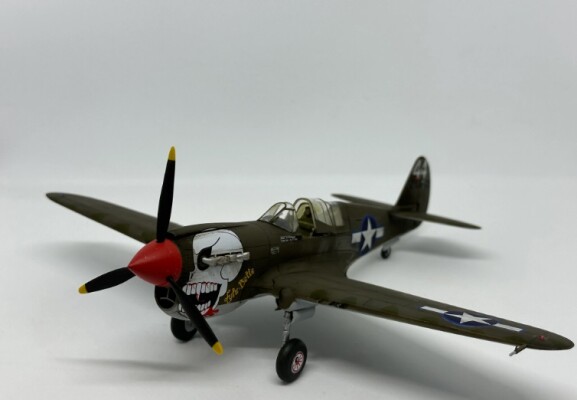 Scale model 1/48 Aircraft P-40N &quot;Battle of Imphal&quot; Academy 12341 детальное изображение Самолеты 1/48 Самолеты