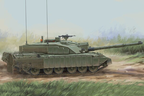 Сборная модель 1/48 Британский Challenger 2 с улучшенной броней ХоббиБосс 84854 детальное изображение Бронетехника 1/48 Бронетехника