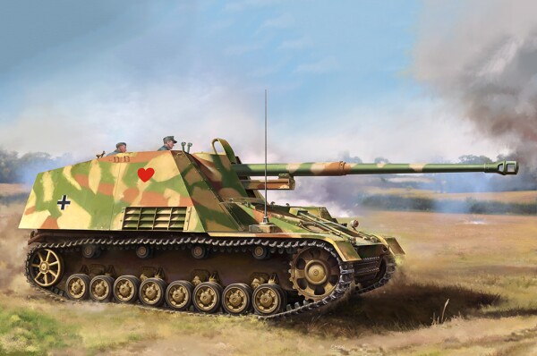 Сборная модель 1/16 Немецкий Sd.Kfz.164 Nashorn Трумпетер 00954 детальное изображение Бронетехника 1/16 Бронетехника