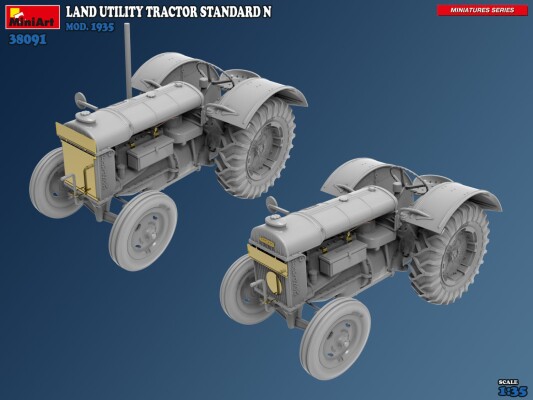 Scale model 1/35 General purpose tractor Standard N (mod. 1935) MiniArt 38091 детальное изображение Автомобили 1/35 Автомобили