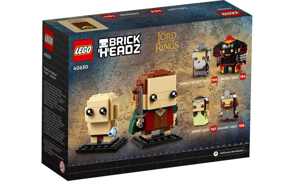 LEGO Brick Headz Frodo and Gollum 40630 детальное изображение Brick Headz Lego
