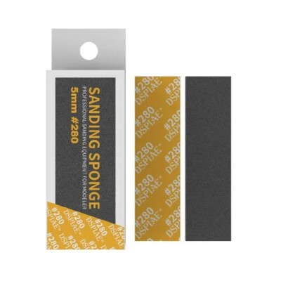 Sanding sponge 5 mm #280 (5 pcs.) DSPIAE SS5-280 детальное изображение Наждачная бумага Инструменты