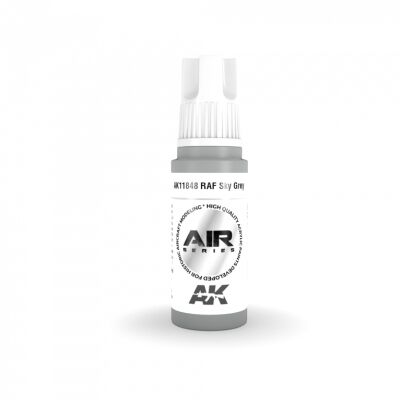 Акрилова фарба RAF Sky Grey / Сіре небо AIR АК-interactive AK11848 детальное изображение AIR Series AK 3rd Generation