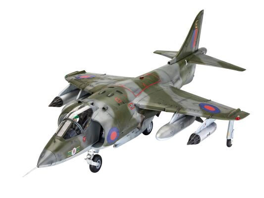 Бойовий літак Harrier GR.1 50 Years детальное изображение Самолеты 1/32 Самолеты