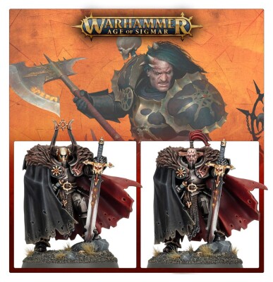 Ігровий набір Warhammer AGE OF SIGMAR - SLAVES TO DARKNESS: URKHAN THE DARK WARDEN детальное изображение Рабы Тьмы Хаос