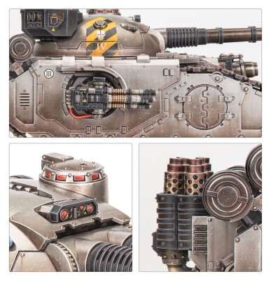 Игровой набор Warhammer 40000 - HORUS HERESY: LEGIONES ASTARTES - FELLBLADE SUPER-HEAVY BATTLE TANK детальное изображение Ересь Хоруса WARHAMMER 40,000