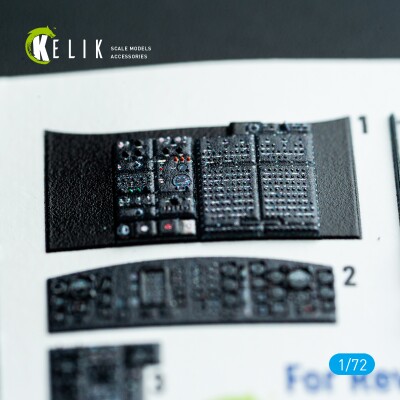 Sikorsky CH-54 A Tarhe 3D декаль інтер'єр для комплекту Revell 1/72 KELIK K72211 детальное изображение 3D Декали Афтермаркет