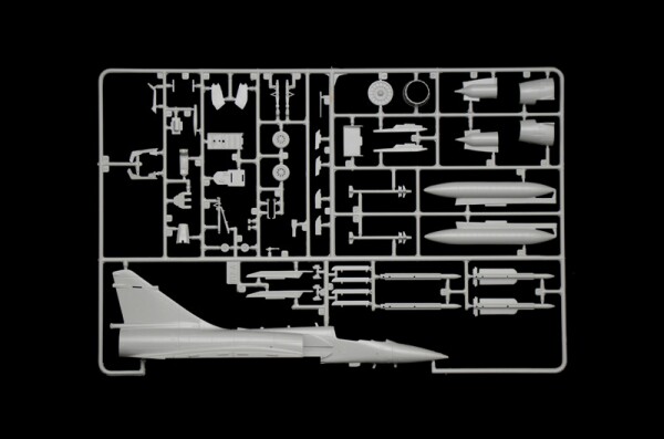 Збірна модель 1/72 Літак Mirage 2000C (25-та Річниця війни в Перській Затоці) Italeri 1381 детальное изображение Самолеты 1/72 Самолеты