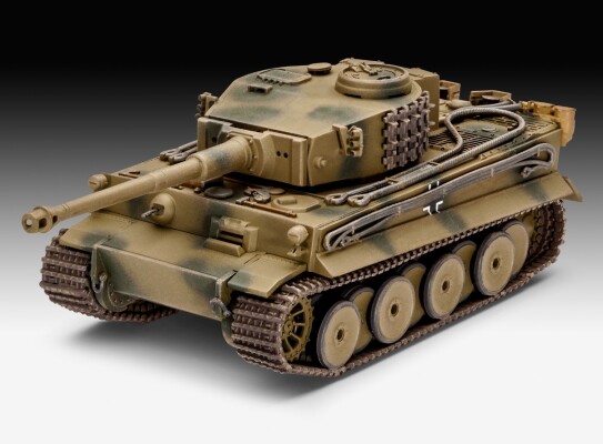 Збірна модель 1/72 Німецький танк PzKpfw VI Ausf. H Tiger Revell 03262 детальное изображение Бронетехника 1/72 Бронетехника